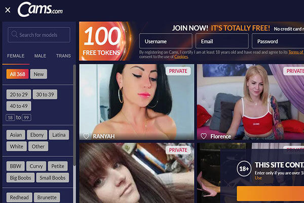 Cam4 live streaming