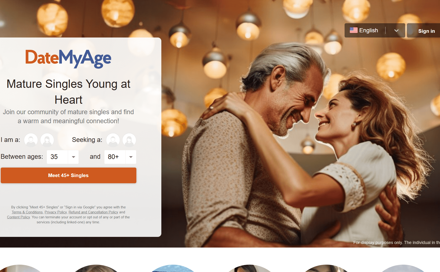 DateMyAge mature dating platform