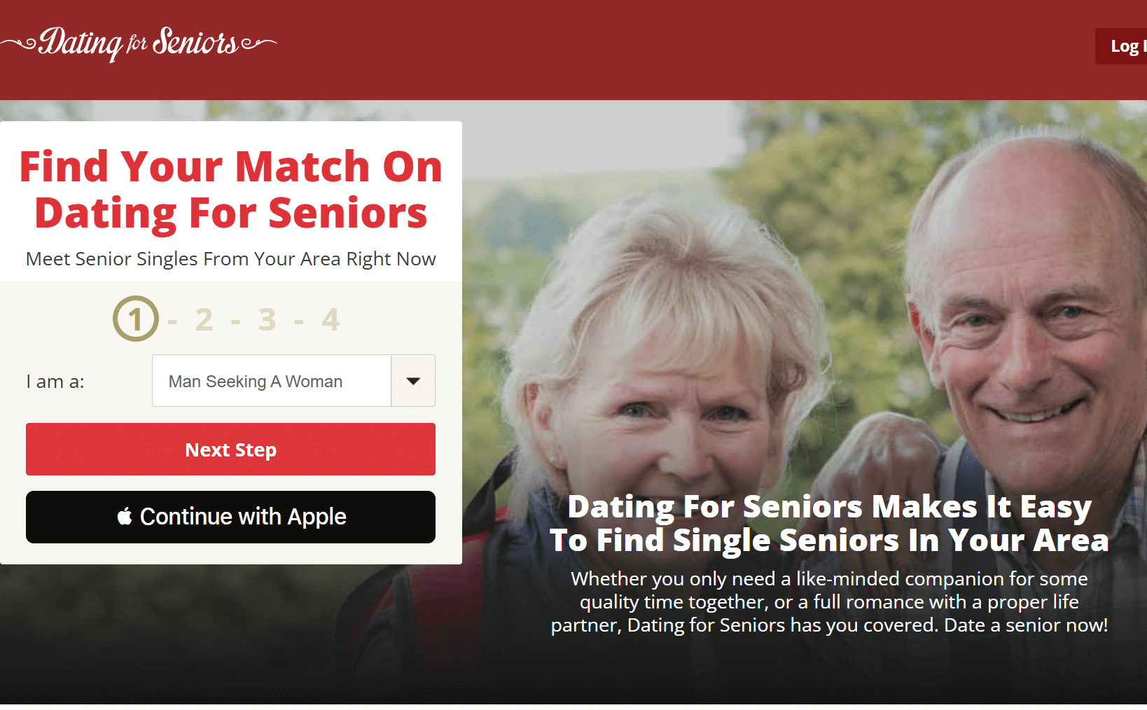 OurTime senior dating website