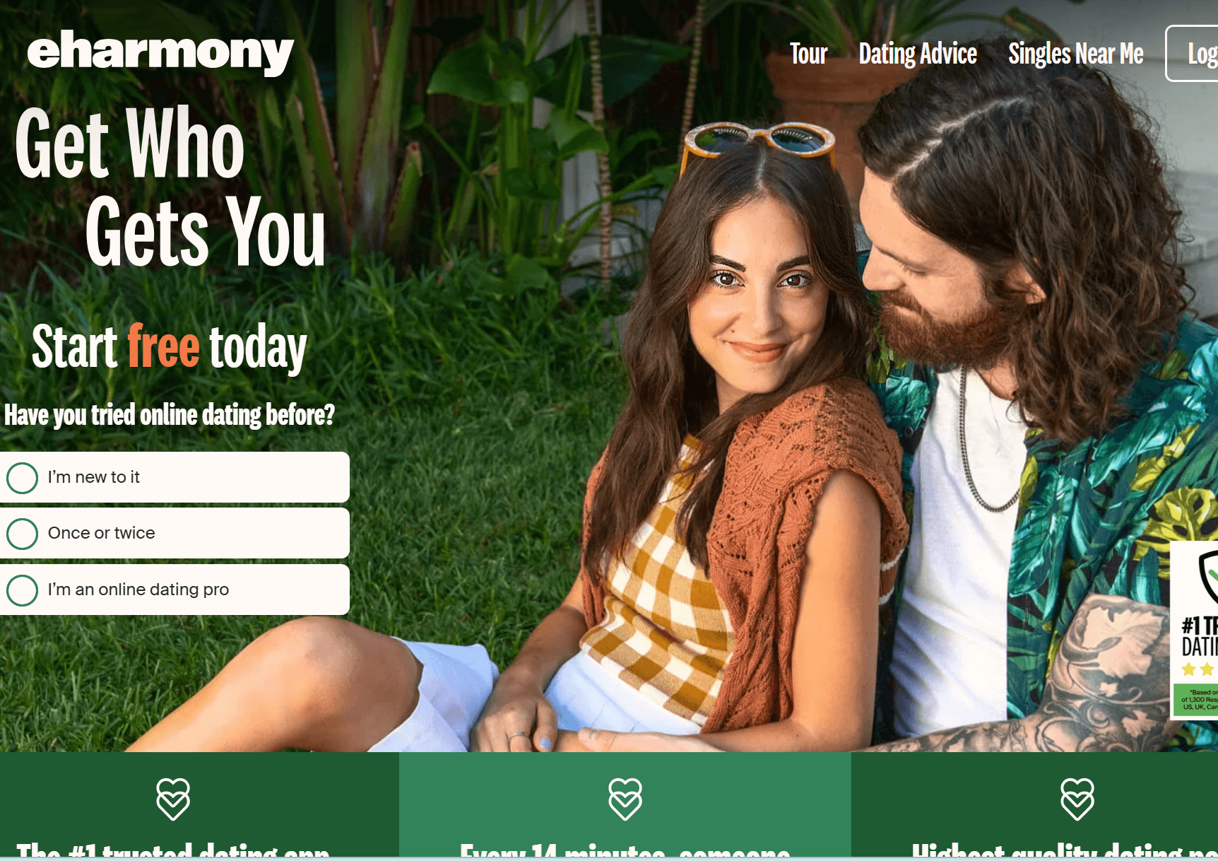 Eharmony senior dating site