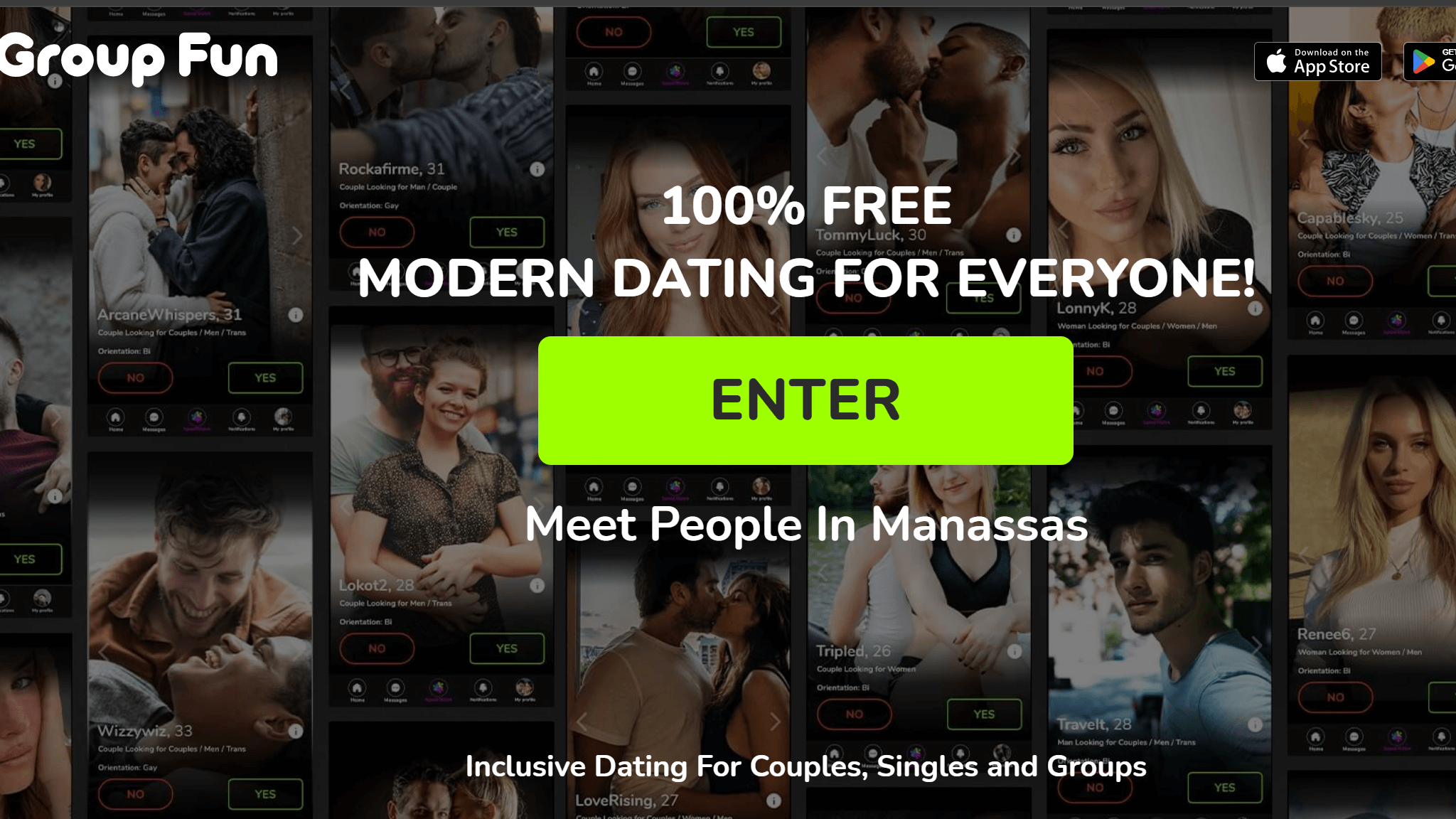 GroupFun swinger dating site