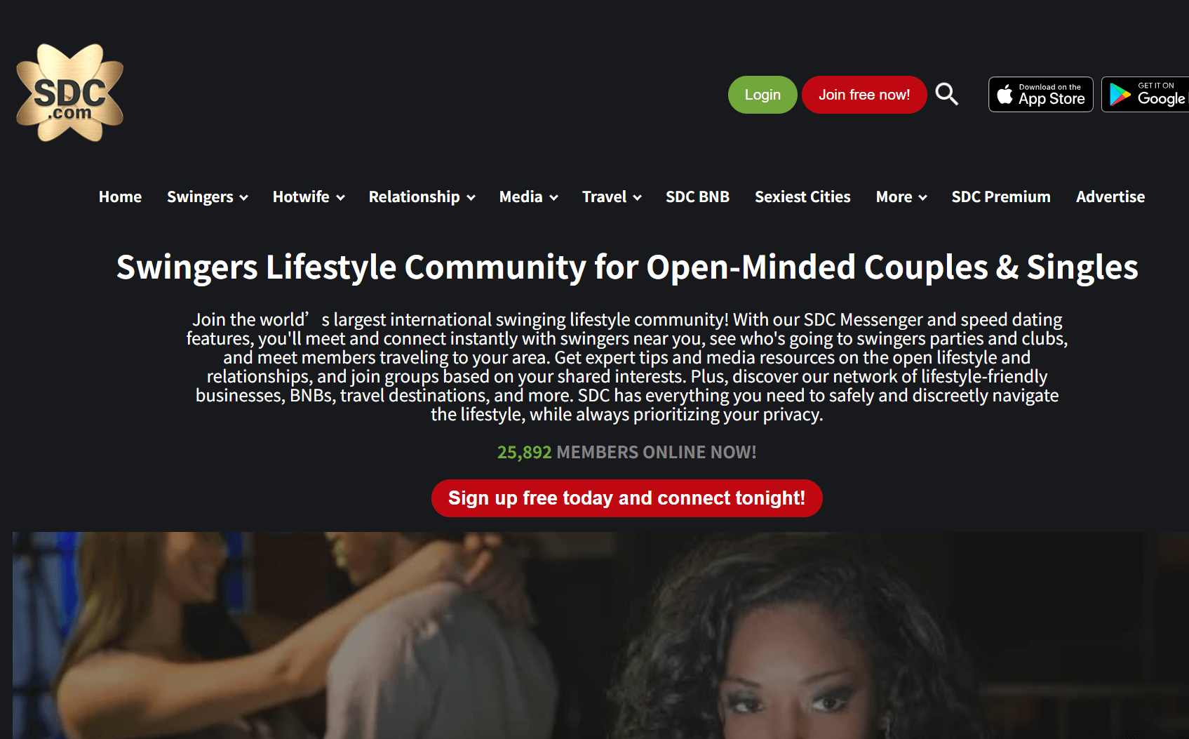 SDC swinger dating site