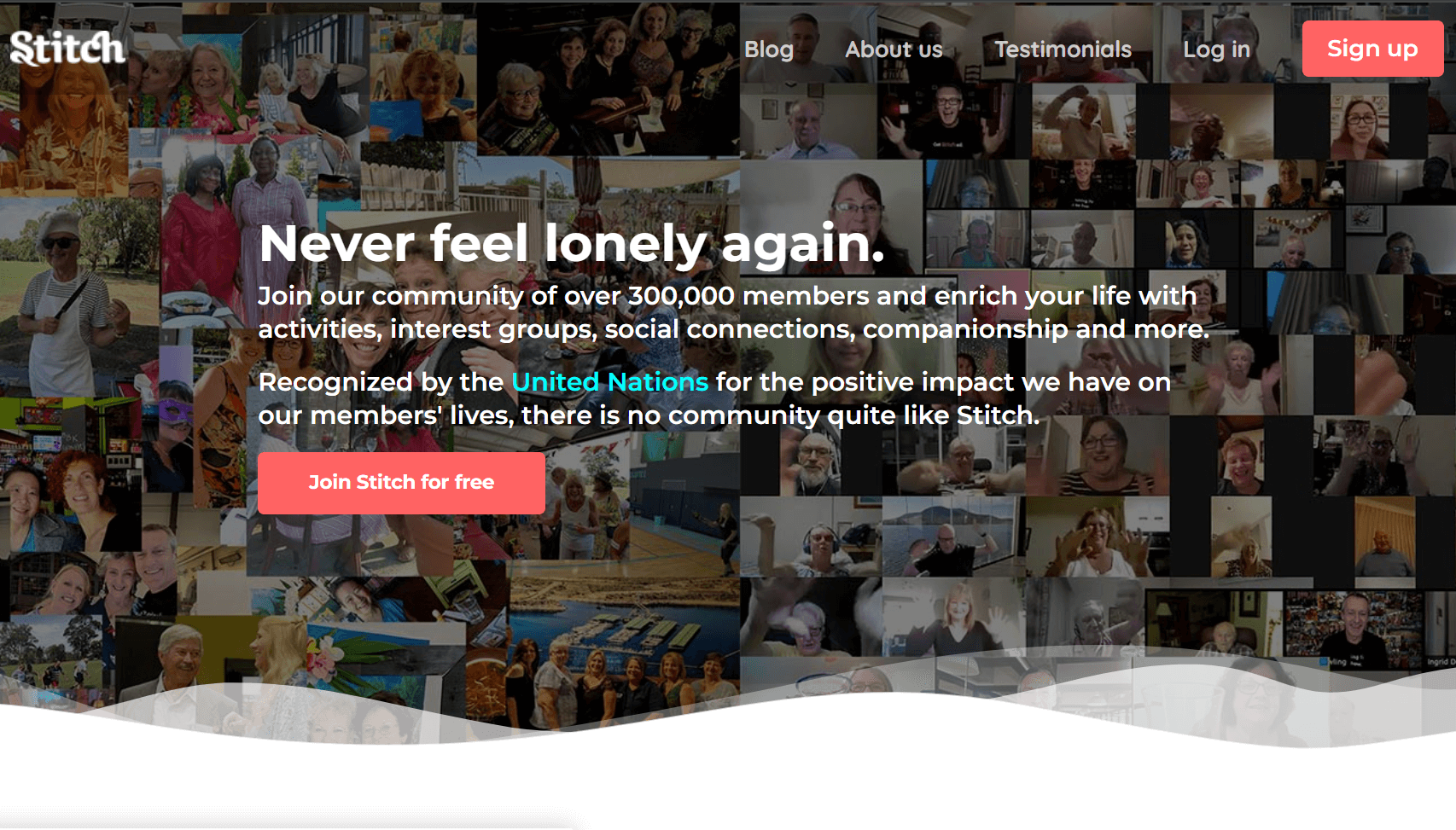 Stitch senior community platform